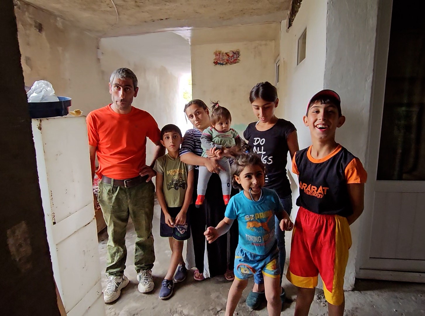 Պողոսյանների ընտանիք, 
Կոտայքի մ., ք. Հրազդան